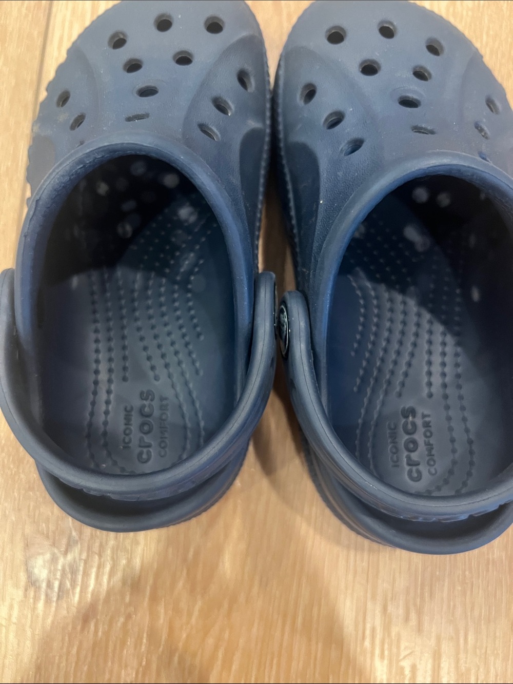 CROCS Kids Classic Clog in Navy Blue - Picture 4 of 5